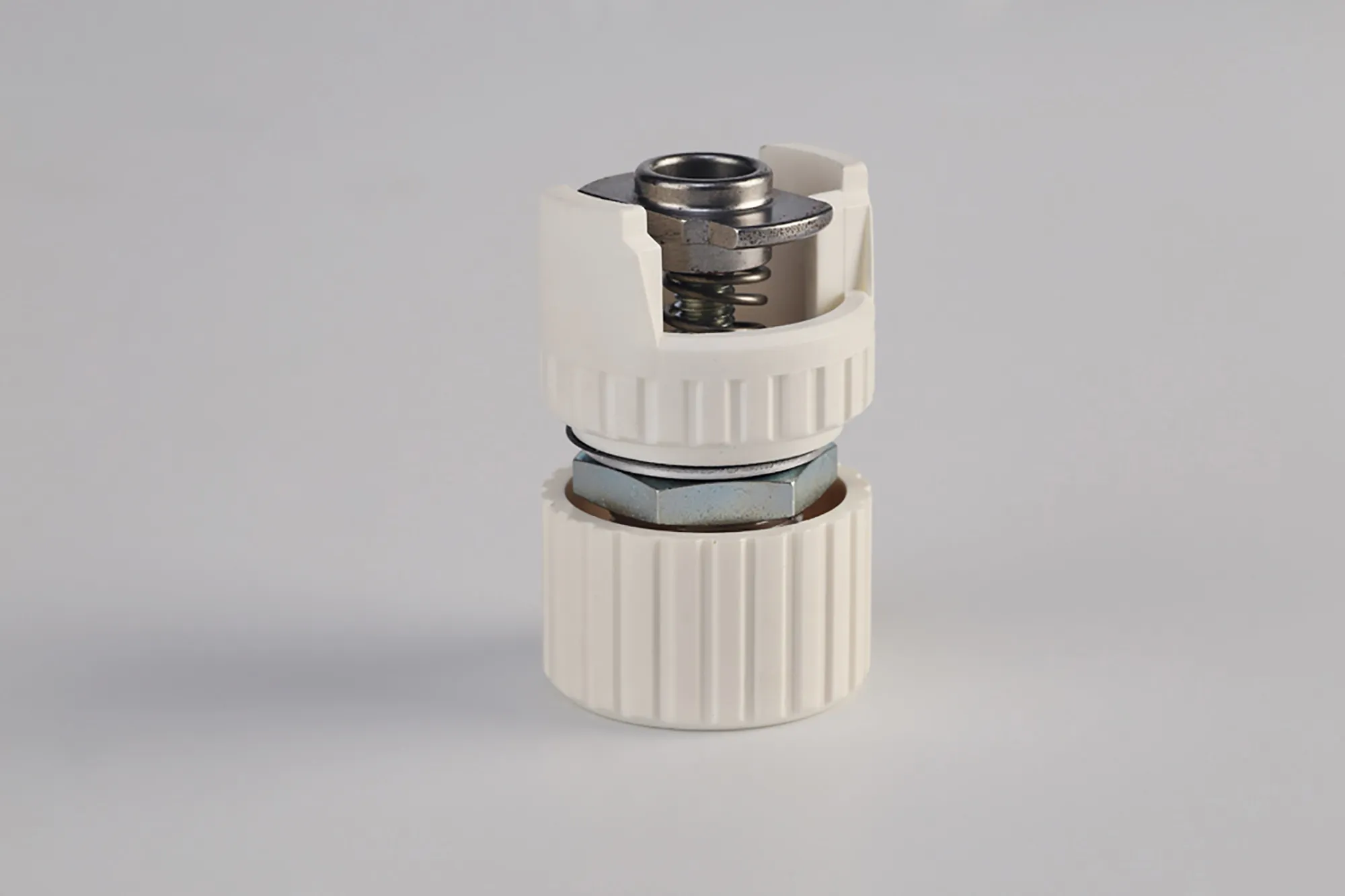 Mechanical Universal Adapter Max Load: 10kg 99-099-1  Eutrac Adapters & Components-White